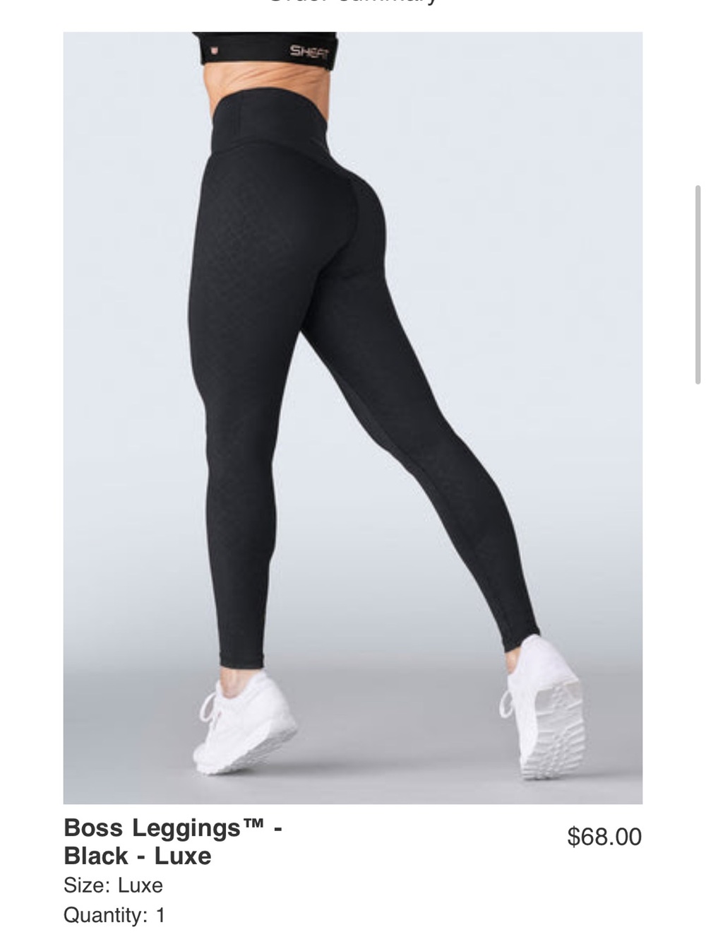 SHEFIT Boss Leggings™ Luxe High-Waist Black Leggings